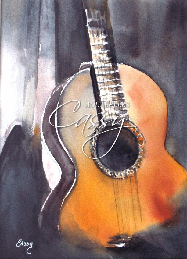 Guitare 2017 - 16 cm X  22 cm